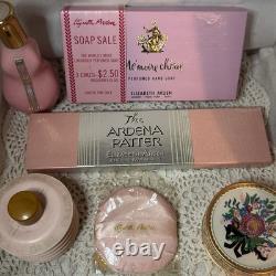 Vintage Elizabeth Arden Memoire Cherie Soap Ardena Patter Astringent & Powder +2 Vintage Elizabeth Arden Memoire Cherie Soap Ardena Patter Astringent & Powder +2