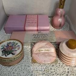 Vintage Elizabeth Arden Memoire Cherie Soap Ardena Patter Astringent & Powder +2