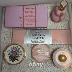 Vintage Elizabeth Arden Memoire Cherie Soap Ardena Patter Astringent & Powder +2