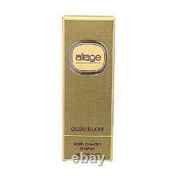 Vintage Estee Lauder Aliage Bath Powder Shaker Perfumed Dusting 3 oz New in Box