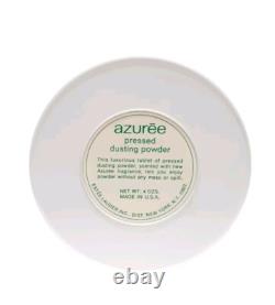 Vintage Estee Lauder Azuree Pressed Dusting Powder 4oz SEE DESCRIPTION Free Ship