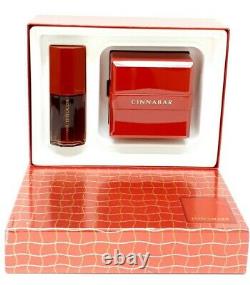 Vintage Estee Lauder Cinnabar 1.7 oz Fragrance Spray 3 oz Dusting Powder NEW