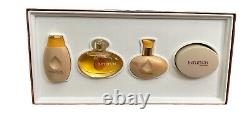 Vintage Estee Lauder INTUITION Perfume Lotion Dusting Powder Body Wash Gift Set