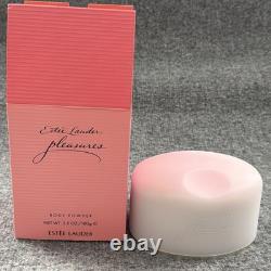 Vintage Estee Lauder Pleasures Perfumed Dusting Body Powder 3.5 oz 100g NEW RARE