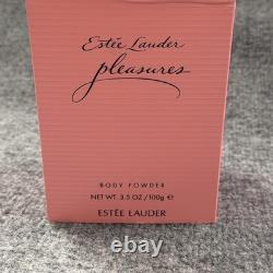 Vintage Estee Lauder Pleasures Perfumed Dusting Body Powder 3.5 oz 100g NEW RARE
