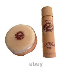 Vintage Faberge BABE Favorite Spray cologne Mist Dusting Powder AS IS