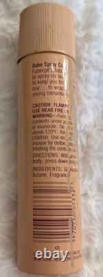 Vintage Faberge BABE Favorite Spray cologne Mist Dusting Powder AS IS
