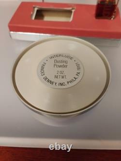 Vintage Frances Denney 2oz. Interlude Dusting Powder & Perfumed Mist. 4 oz