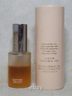 Vintage Frances Denney Hope Perfume Cologne Spray 1 oz Dusting Powder 2 oz