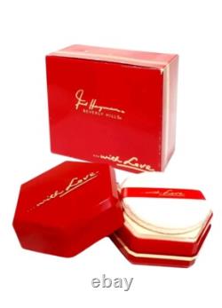 Vintage Fred Haymen With Love 5 oz Dusting Powder RARE SEE DESCRIPTION
