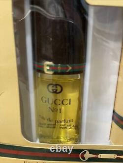 Vintage GUCCI No # 1 Dusting Powder 3.3oz + 1 oz / 30 ml Eau de Parfum Spray New