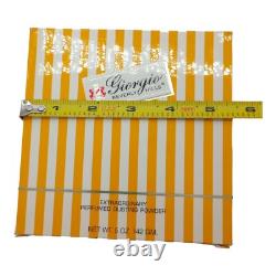 Vintage Giorgio Beverly Hills Extraordinary Perfumed Dusting Powder 5oz NOS