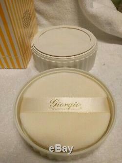 Vintage Giorgio Beverly Hills Perfumed Dusting Powder 170gm NIB