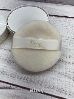 Vintage Giorgio Beverly Hills Perfumed Dusting Powder Container with Puff NEW