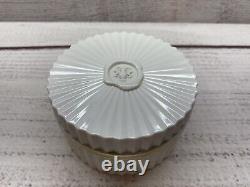 Vintage Giorgio Beverly Hills Perfumed Dusting Powder Container with Puff NEW