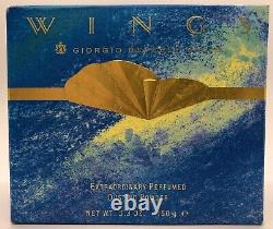Vintage Giorgio Beverly Hills Wings Extraordinary Perfumed Dusting Powder 150 g