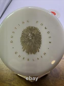 Vintage Guerlain Shalimar Dusting Powder 4oz withPuff Body Poudre Perfumed NEW