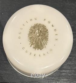 Vintage Guerlain Shalimar Dusting Powder 4oz withPuff Body Poudre Perfumed NEW