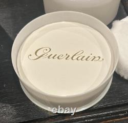 Vintage Guerlain Shalimar Dusting Powder 4oz withPuff Body Poudre Perfumed NEW