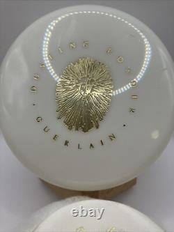 Vintage Guerlain Shalimar Dusting Powder 4oz withPuff Body Poudre Perfumed NEW