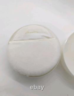 Vintage Guerlain Shalimar Dusting Powder 8oz withPuff Body Poudre Perfumed NEW