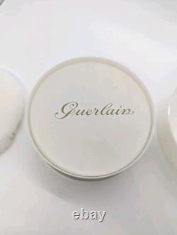 Vintage Guerlain Shalimar Dusting Powder 8oz withPuff Body Poudre Perfumed NEW