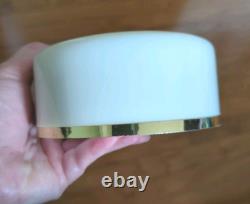 Vintage Guerlain Shalimar Dusting Powder 8oz withPuff Body Poudre Perfumed NEW