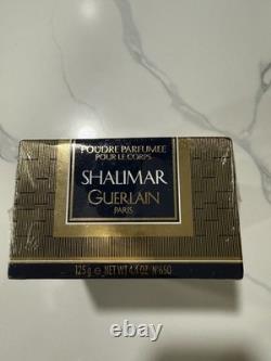 Vintage Guerlain Shalimar Perfumed Dusting Powder 125g 4.4 oz N°650 Sealed New