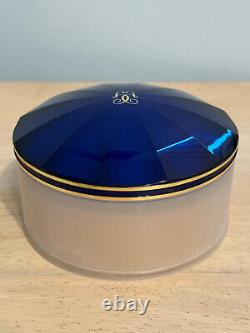 Vintage Guerlain Shalimar Perfumed Dusting Powder 4.4 oz with Box