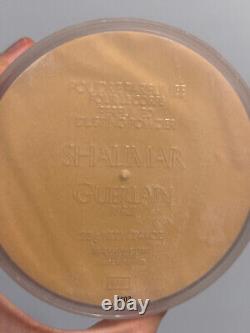 Vintage Guerlain Shalimar Perfumed Dusting Powder 4.4 oz with Box