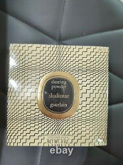 Vintage Guerlain Shalimar Perfumed Dusting Powder NEW 8 oz