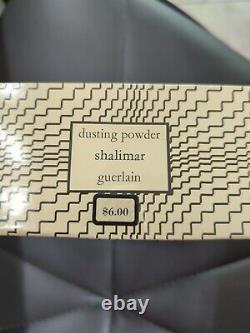 Vintage Guerlain Shalimar Perfumed Dusting Powder NEW 8 oz