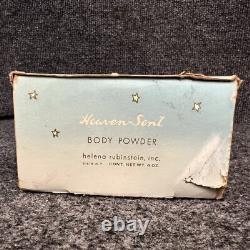 Vintage HEAVEN SENT HELENA RUBINSTEIN Perfumed Dusting Powder 6oz Unused