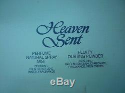 Vintage Helena Rubinstein Heaven Sent Gift Set Perfume Spray Dusting Powder NIB