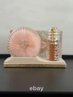Vintage Houbigant Chantilly Gift Set Dusting Powder 6.0 oz & Perfume 2 fl oz