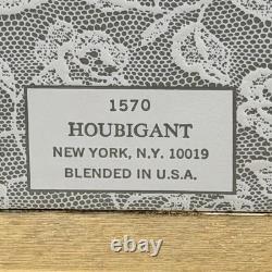 Vintage Houbigant Essence de Chantilly Perfume Powder Box Gift Set Women 2pc New