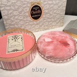 Vintage Houbigant Essence de Chantilly Perfume Powder Box Gift Set Women 2pc New