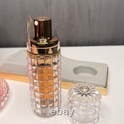 Vintage Houbigant Essence de Chantilly Perfume Powder Box Gift Set Women 2pc New