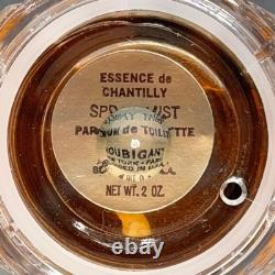 Vintage Houbigant Essence de Chantilly Perfume Powder Box Gift Set Women 2pc New