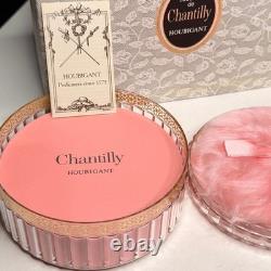 Vintage Houbigant Essence de Chantilly Perfume Powder Box Gift Set Women 2pc New