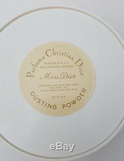 Vintage Huge Christian Dior Miss Dior Body Dusting Powder 8 Oz / 200 G Sealed