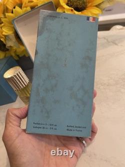 Vintage JE Reviens WORTH Perfume POWDER Amber Box & Cologne Lot