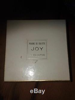 Vintage JEAN PATOU Joy Poudre de Toilette Perfume Dusting Body Powder 6 Oz NIB