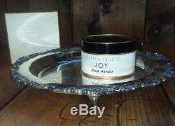 Vintage JEAN PATOU Joy Poudre de Toilette Perfume Dusting Body Powder 6 Oz NIB