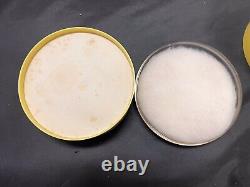 Vintage Jean Nate Perfumed Bath Powder with Puff Unused Lot Of Two