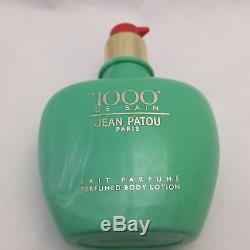 Vintage Jean Patou 1000 de Bain Dusting Powder & Perfumed Body Lotion RARE