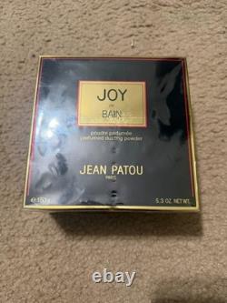 Vintage Jean Patou JOY DE BAIN Perfumed Dusting Powder 5.3 oz New Sealed France