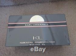 Vintage KL Karl Lagerfeld Perfumed Women's Dusting Powder 5.25 Ounce NIB