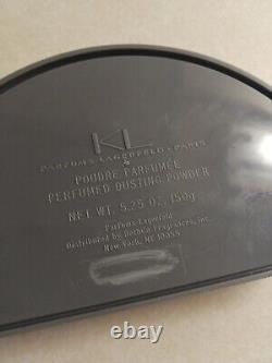 Vintage Karl Lagerfeld Perfumed Dusting powder 5.25oz sealed Paris