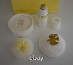 Vintage L'Air Du Temps Gift Set Sealed 6 oz Dusting Powder & 2 oz Spray Perfum